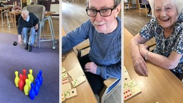 An afternoon of fun and games at Manchester care home